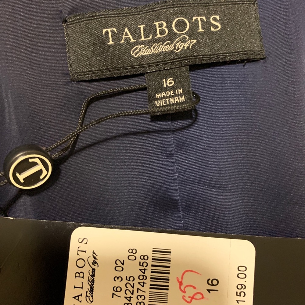 Talbots Women tops Blazer - Picture 3 of 8